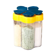 Load image into Gallery viewer, 5 in 1 Seasoning Bottle Household Use Sealed with Labels Moisture-proof Flip Cover Seasoning Can Kitchen Simple Seasoning Can

