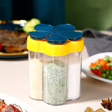 Load image into Gallery viewer, 5 in 1 Seasoning Bottle Household Use Sealed with Labels Moisture-proof Flip Cover Seasoning Can Kitchen Simple Seasoning Can
