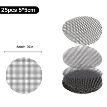 Load image into Gallery viewer, Flower Pot Gasket Ceramic Dark Gray Leak Proof Soil Ultra Large Diameter Breathable Insect Proof Plastic Circular Grid Gasket
