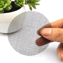 Load image into Gallery viewer, Flower Pot Gasket Ceramic Dark Gray Leak Proof Soil Ultra Large Diameter Breathable Insect Proof Plastic Circular Grid Gasket
