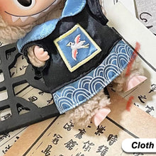 Load image into Gallery viewer, For Labubu 17cm Pendant Doll Outfit Cute and Auspicious Zombie Replacement Outfit Good Luck Cute Doll Mini Clothes

