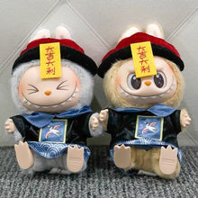 Load image into Gallery viewer, For Labubu 17cm Pendant Doll Outfit Cute and Auspicious Zombie Replacement Outfit Good Luck Cute Doll Mini Clothes
