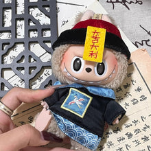 Load image into Gallery viewer, For Labubu 17cm Pendant Doll Outfit Cute and Auspicious Zombie Replacement Outfit Good Luck Cute Doll Mini Clothes
