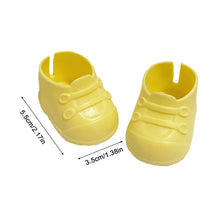 Load image into Gallery viewer, Standing 20cm Cotton Doll with Chubby Body Changing Into Shoes Plush Toys Dolls Boots Accessories
