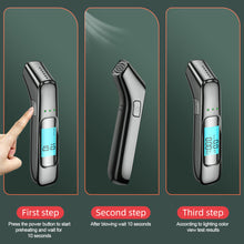 Load image into Gallery viewer, Automatic Breath Digital Alcohol Tester Professional Alcohol Detector Breathalyzer Alcotester LCD Display Drunk Driving Test
