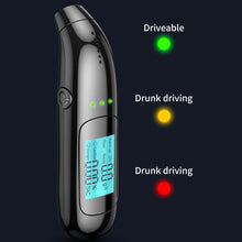 Load image into Gallery viewer, Automatic Breath Digital Alcohol Tester Professional Alcohol Detector Breathalyzer Alcotester LCD Display Drunk Driving Test
