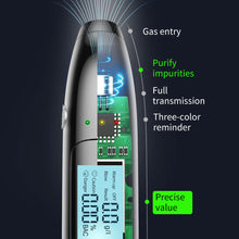 Load image into Gallery viewer, Automatic Breath Digital Alcohol Tester Professional Alcohol Detector Breathalyzer Alcotester LCD Display Drunk Driving Test
