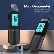 Load image into Gallery viewer, Automatic Breath Digital Alcohol Tester Professional Alcohol Detector Breathalyzer Alcotester LCD Display Drunk Driving Test

