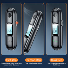 Load image into Gallery viewer, Automatic Breath Digital Alcohol Tester Professional Alcohol Detector Breathalyzer  Alcotester LCD Display Drunk Driving Test

