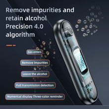 Load image into Gallery viewer, Automatic Breath Digital Alcohol Tester Professional Alcohol Detector Breathalyzer  Alcotester LCD Display Drunk Driving Test
