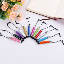 Load image into Gallery viewer, 3Pcs Retractable Screen Stylus Touch Pen Universal Mini Capacitive Pen for Phone PC Mobile Phone Electronics Retractable Pen
