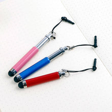 Load image into Gallery viewer, 3Pcs Retractable Screen Stylus Touch Pen Universal Mini Capacitive Pen for Phone PC Mobile Phone Electronics Retractable Pen
