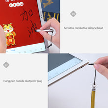 Load image into Gallery viewer, 3Pcs Retractable Screen Stylus Touch Pen Universal Mini Capacitive Pen for Phone PC Mobile Phone Electronics Retractable Pen
