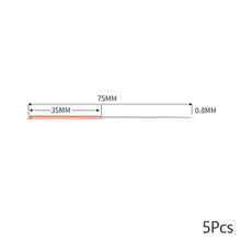 Load image into Gallery viewer, 5pcs 3D Printer Tools Stainless Steel Nozzle Cleaning Needles E3D V6 Nozzle MK8 Nozzle Drills Needle For 3D Printer Ender 3 V2
