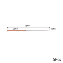 Load image into Gallery viewer, 5pcs 3D Printer Tools Stainless Steel Nozzle Cleaning Needles E3D V6 Nozzle MK8 Nozzle Drills Needle For 3D Printer Ender 3 V2
