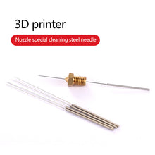Load image into Gallery viewer, 5pcs 3D Printer Tools Stainless Steel Nozzle Cleaning Needles E3D V6 Nozzle MK8 Nozzle Drills Needle For 3D Printer Ender 3 V2
