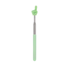 Load image into Gallery viewer, 1PC Stainless Steel Teaching Tools Finger Design Whiteboard Pointer Teaching Stick Finger Reading Sticks Handheld Presenter
