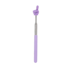 Load image into Gallery viewer, 1PC Stainless Steel Teaching Tools Finger Design Whiteboard Pointer Teaching Stick Finger Reading Sticks Handheld Presenter

