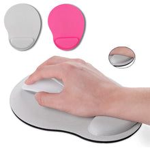 Load image into Gallery viewer, Ergonomic Wrist Rest Mouse Pad Comfortable Wrist Support Non Slip Mice Mat Soft Thicken Mousepad For PC Laptop Computer
