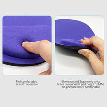 Load image into Gallery viewer, Ergonomic Wrist Rest Mouse Pad Comfortable Wrist Support Non Slip Mice Mat Soft Thicken Mousepad For PC Laptop Computer
