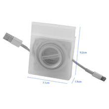 Load image into Gallery viewer, Portable Transparent Cable Organizer Cord Management Usb Cable Winder Retractable Phone Holder Charger Wire Storage Protector
