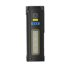 Load image into Gallery viewer, NEW Design Super Bright LED Source Work Lamp with Magnet Alarm SOS Key Chain Power Bank Waterproof Emergency Flashlight
