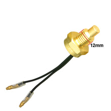 Load image into Gallery viewer, 12V/24V Car Water Temperature Sensor 10MM 12MM 14MM 16MM 17MM 21MM 50K Head Plug Truck 1/8NPT 3/8NPT Water Temp Sensor
