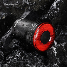 Load image into Gallery viewer, Mountain Bike Intelligent Sensing Taillight Type-C Charging Outdoor Night Riding Safety Warning Light Riding Equipment
