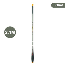 Load image into Gallery viewer, 1PC 1.8/2.1/2.4M Shrinkable Small Carbon Pole 46CM Short Section Portable Stream Fishing Rod Fishing Accessories
