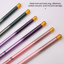 Load image into Gallery viewer, 1PC 1.8/2.1/2.4M Shrinkable Small Carbon Pole 46CM Short Section Portable Stream Fishing Rod Fishing Accessories
