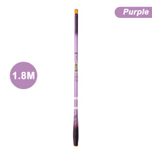 Load image into Gallery viewer, 1PC 1.8/2.1/2.4M Shrinkable Small Carbon Pole 46CM Short Section Portable Stream Fishing Rod Fishing Accessories
