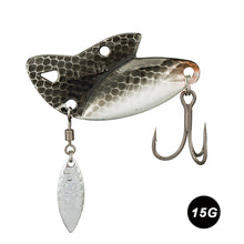 Load image into Gallery viewer, 1PC 5/10/15G Pickup Shark Lure VIB Iron Plate Long Cast Bait Metal Glitter Bait Full Swim Layer Hard Bait For Largemouth Bass
