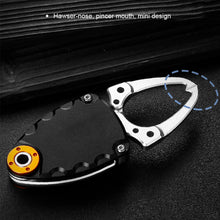 Load image into Gallery viewer, 1PC Aluminum Alloy Lure Fish Controller Eagle Nose Pliers Beetle Design Portable Outdoor Fishing Tool
