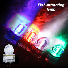 Load image into Gallery viewer, 1PC Deep Sea Diamond Night Fishing Led Underwater Fish-Attracting Light Multicolor Fast Fish Aggregating Device
