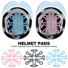 Load image into Gallery viewer, Motorcycle Helmet Anti-deformation Liner Pad Helmet Silicone Pad Ventilate Breathable Cycling Helmet Ventilation Liner
