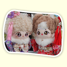 Load image into Gallery viewer, Miniature Kimono Skirt Set for 17cm Labubu Dolls Cute DIY Doll Clothes Fashion Accessories Lovely Outfit Gifts for Girls Friends
