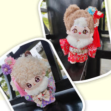 Load image into Gallery viewer, Miniature Kimono Skirt Set for 17cm Labubu Dolls Cute DIY Doll Clothes Fashion Accessories Lovely Outfit Gifts for Girls Friends
