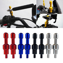 Load image into Gallery viewer, 2Pcs M8 Motorcycle Electric Bike CNC Aluminum Rear View Mirror Hole Decorative Plugs Screws Cover Screw Cap Extension
