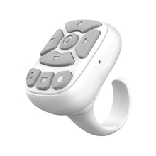Load image into Gallery viewer, 8 Button Bluetooth Remote Control Scrolling Ring E-book Page Turner for Tiktok Mobile Video Remote Control Selfie Stick Camera Controller
