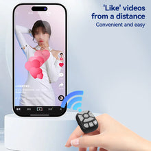 Load image into Gallery viewer, 8 Button Bluetooth Remote Control Scrolling Ring E-book Page Turner for Tiktok Mobile Video Remote Control Selfie Stick Camera Controller
