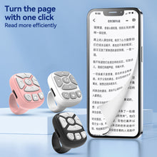 Load image into Gallery viewer, 8 Button Bluetooth Remote Control Scrolling Ring E-book Page Turner for Tiktok Mobile Video Remote Control Selfie Stick Camera Controller
