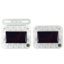 Load image into Gallery viewer, Car Square Solar Energy Warning Light LED Flashlight Indicator In-Night Caution Strobe Warning Light Running Lamp For All Vehicle

