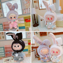 Load image into Gallery viewer, Doll Hat for 17cm Labubu 10cm Cotton Doll Color Match Head Cover Kawaii Cute Doll Accessories Kids Girls Toys
