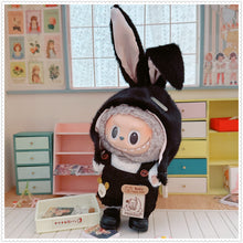 Load image into Gallery viewer, Doll Hat for 17cm Labubu 10cm Cotton Doll Color Match Head Cover Kawaii Cute Doll Accessories Kids Girls Toys
