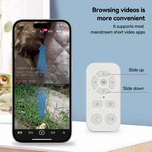 Load image into Gallery viewer, 9-Key Wireless Bluetooth Phone Remote Control for Short Videos Auto-Like Browsing Photo Taking eBook Page Turning Compatible for TikTok YouTube Kindle
