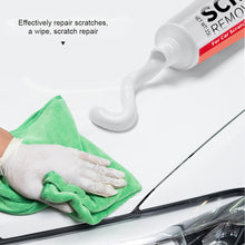 Load image into Gallery viewer, 1PC 15G Car Scratch Remover With Wipe Board Car Paint Scratch Repair Polishing Wax-Red Type
