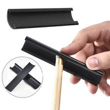 Load image into Gallery viewer, 1PC U-Shaped Pool Cue Tip Repair Device Replaceable Sandpaper Snooker American Nine Cue Decontamination Polishing Maintenance Tool
