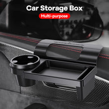 Load image into Gallery viewer, Multi-Function Car Door Side Hanging Storage Auto Organizer with Phone Holder Cup Holder Extra Storage Pockets

