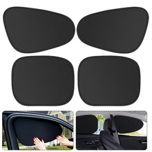 Load image into Gallery viewer, Car Window Sunshade Curtain Static Cling Sun Blocker for Side Windows UV &amp; Heat Protection Sun Protection Heat Blocking
