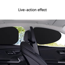 Load image into Gallery viewer, Car Window Sunshade Curtain Static Cling Sun Blocker for Side Windows UV &amp; Heat Protection Sun Protection Heat Blocking
